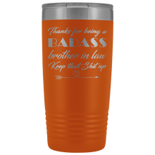 Badass Brother in law  20oz Travel Mug