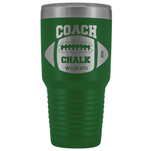 Football Coach Chalk Wildcats 30oz