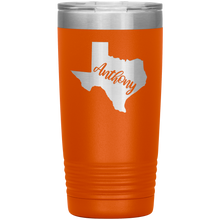 Texas flag Anthony 20oz
