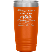 Badass Mom custom names 13 colors 20oz