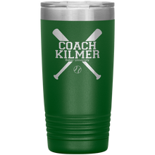 Baseball Coach custom name 13 colors 20 oz
