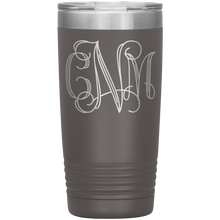 Monogram engraved cNm 20oz