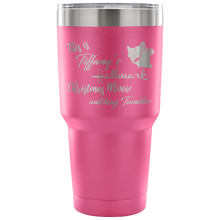 This is my Hallmark Christmas Movie Watching custom name Tumbler 30oz