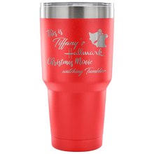 This is my Hallmark Christmas Movie Watching custom name Tumbler 30oz