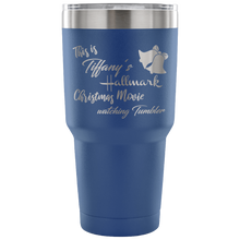 This is my Hallmark Christmas Movie Watching custom name Tumbler 30oz