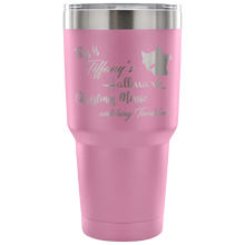 This is my Hallmark Christmas Movie Watching custom name Tumbler 30oz