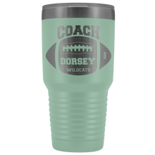 Football Coach Dorsey Wildcats 30oz