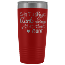 Only the best aunts get promoted to great great aunt