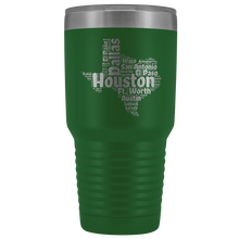 Texas Word Art 30oz