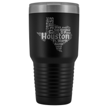 Texas Word Art 30oz
