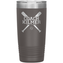 Baseball Coach custom name 13 colors 20 oz