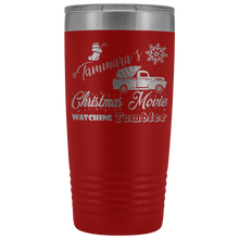 Christmas Movie Watching Tumbler Tammara 20oz