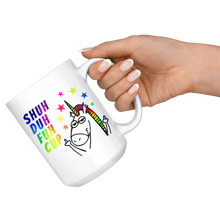 Shuh Duh Fuh Cup Funny Rainbow 15oz Mug