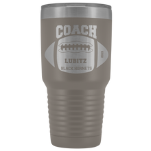Football Coach Lubitz Black Hornets