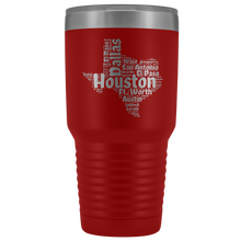 Texas Word Art 30oz