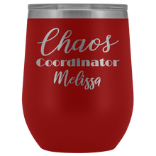 Chaos Coordinator wine tumbler 12oz