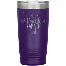 I will get over it paper daisy font 20oz