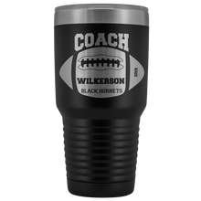 Football Coach Wilkerson Black Hornets