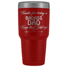 Badass Dad 30oz tumbler