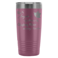 This is my Hallmark Christmas Movie Watching custom name Tumbler 20oz