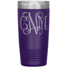Monogram engraved cNm 20oz