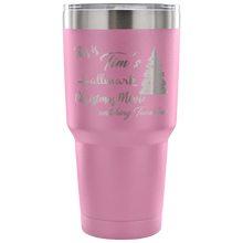 This is my Hallmark Christmas Movie Watching custom name Tumbler 30oz with tree