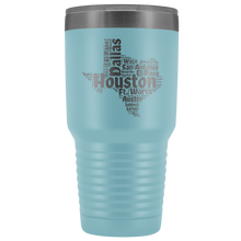 Texas Word Art 30oz