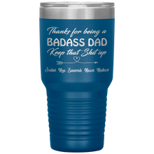 Badass Dad 30oz Jordan mya savannah mason madison