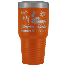 My Christmas Movie watching Tumbler 2019 30 oz