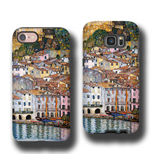Samsung Galaxy S9 Gustav Klimt Malcesine on Lake Garda iphone 6s case iPhone 7 Plus iPhone XS Samsung Galaxy S6 Galaxy Note 8 Galaxy S8