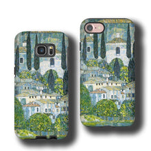 iPhone X Gustav Klimt Church in Cassone iphone 7 case Art iPhone 6s Samsung Galaxy S8 Plus Galaxy S7 Edge Galaxy Note 8 gift for art lovers