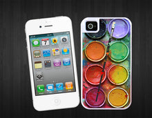 Watercolor Set iPhone 5s case Paintbox iPhone SE case iPhone 4 case, protective 2 piece case - gift for women