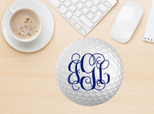 Golf Gifts for Men Golfball Personalized Mouse Pad round custom mousepad golf ball, golf gift for women, fathers day gift