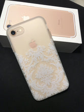 Samsung Galaxy S9 iPhone XR iPhone 8 plus victorian pattern silicone phone case white damask iPhone 8 iPhone 7 iPhone XS max Galaxy S8