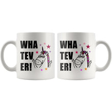Funny Unicorn Mug, Whatever!, Unique Unicorn Coffee Mug, Sarcastic unicorn gift, Cute Unicorn Gift, Gift For Her, 11 oz mug,Stocking Stuffer