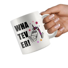 Funny Unicorn Mug, Whatever!, Unique Unicorn Coffee Mug, Sarcastic unicorn gift, Cute Unicorn Gift, Gift For Her, 11 oz mug,Stocking Stuffer