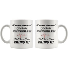 Nurse Mug, Nurse Graduation Gift, Future Nurse, new nurse, nurse to be, RN mug,Killing it, future nurse gift, nursing school students gift