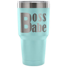 Boss Babe - 30 oz Tumbler - Boss Lady - Female Empowerment - Women Bosses - Boss Babe gift - Boss Gift - Boss Gift Mug - different colors