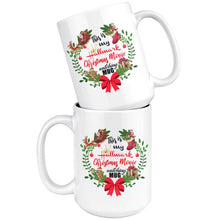 Hallmark Christmas Movie Mug, Christmas movie watching mug 15oz, Holiday Mug, Movie Watching Coffee Mug, Christmas gift for her, holiday cup