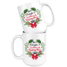 Hallmark Christmas Movie Mug, Custom Name Christmas movie watching mug 15oz, Holiday Mug, Movie Watching Coffee Mug, Christmas gift for her