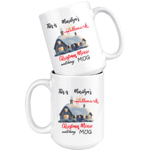 Personalized Hallmark Christmas Movie Mug, Christmas movie watching mug 15oz, Holiday Mug, Movie Watching Coffee Mug, Christmas gift for her