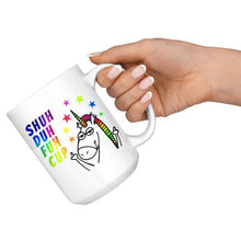 Shuh Duh Fuh Cup, Unicorn Mug, STFU mug, Rainbow Unicorn Gift, Unicorn Coffee Mug, Cute Unicorn Gift, 15 oz mug cuss words Shut the fuck up