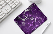 Dark Purple Silver Marble Mouse Pad, Home Office Decor, Mousepads, Desk Accessories, Mousepad, Mouse Mat, Computer Accessories, very sturdy