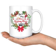 Hallmark Christmas Movie Mug, Christmas movie watching mug 15oz, Holiday Mug, Movie Watching Coffee Mug, Christmas gift for her, holiday cup