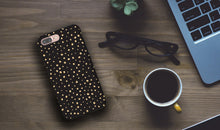 iPhone XS Case Polka Dots iPhone XR Case dirty black iPhone 8 Plus Samsung Galaxy S10 Galaxy Note 8 iPhone 6 iPhone 7 iPhone 5s Samsung S7