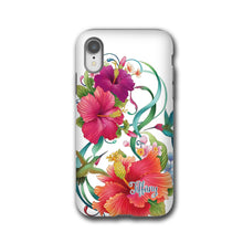 iPhone XR Case name, Hibiscus iPhone 8 Case, Hummingbirds iPhone xs max Case, Galaxy Note 9 Case, Galaxy S10 E Case, Personalized, iPhone SE