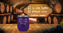 Chaos Coordinator stemless wine tumbler, custom name wine glass, Wedding Planner Gift, stainless steel, Event Planner Gift, Mom Life Glass