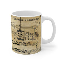 Classical Music Mug, Johann Sebastian Bach, german baroque musician, gift musician, german composer, music teacher gift, pianist ceramic mug