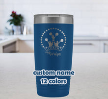 Cheer Coach Personalized Tumbler - 20oz Insulated Stainless Steel Travel Mug - customized Cheerleader Coach gift - Gift cheerleader trainer