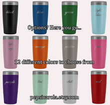 DIVA travel mug / Bachelotette Party Mug / Travel Mug for her /  Funny feminist mug / 20oz Insulated laser etched Tumbler / Gifts for BFF